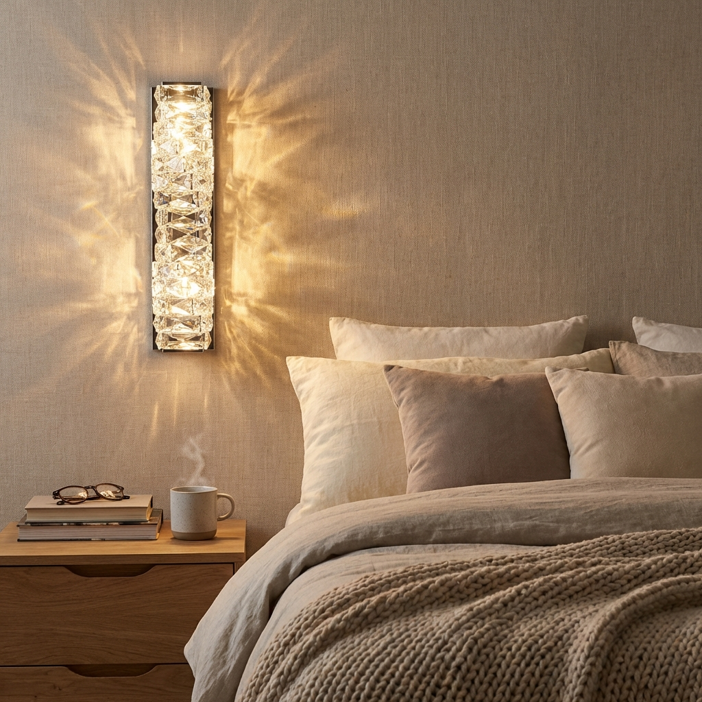 LuxuryCrystalLighting Glissando STW120 Wall Sconce