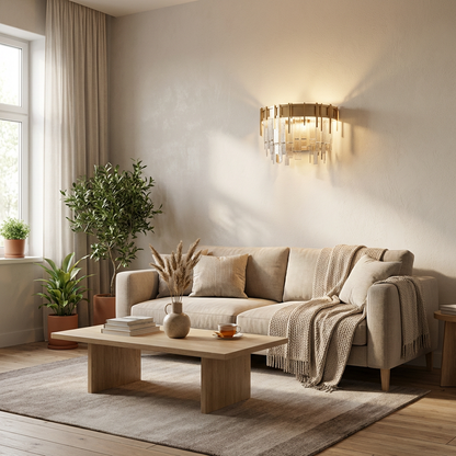 Fine Art Arpeggio 20.5″W Round Flush Mount