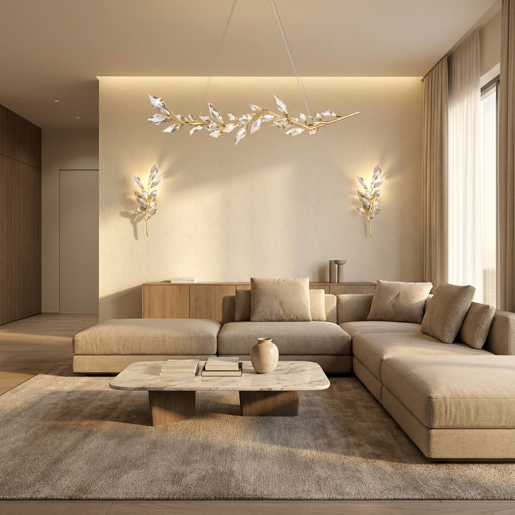 LuxuryCrystalLighting Foret 58″ Sconce