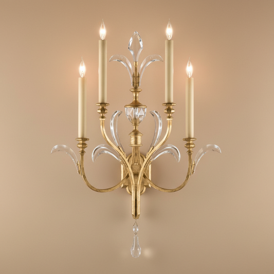 Fine Art Beveled Arcs 36″ Sconce