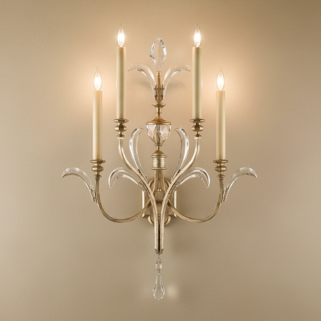 LuxuryCrystalLighting Beveled Arcs 36″ Sconce