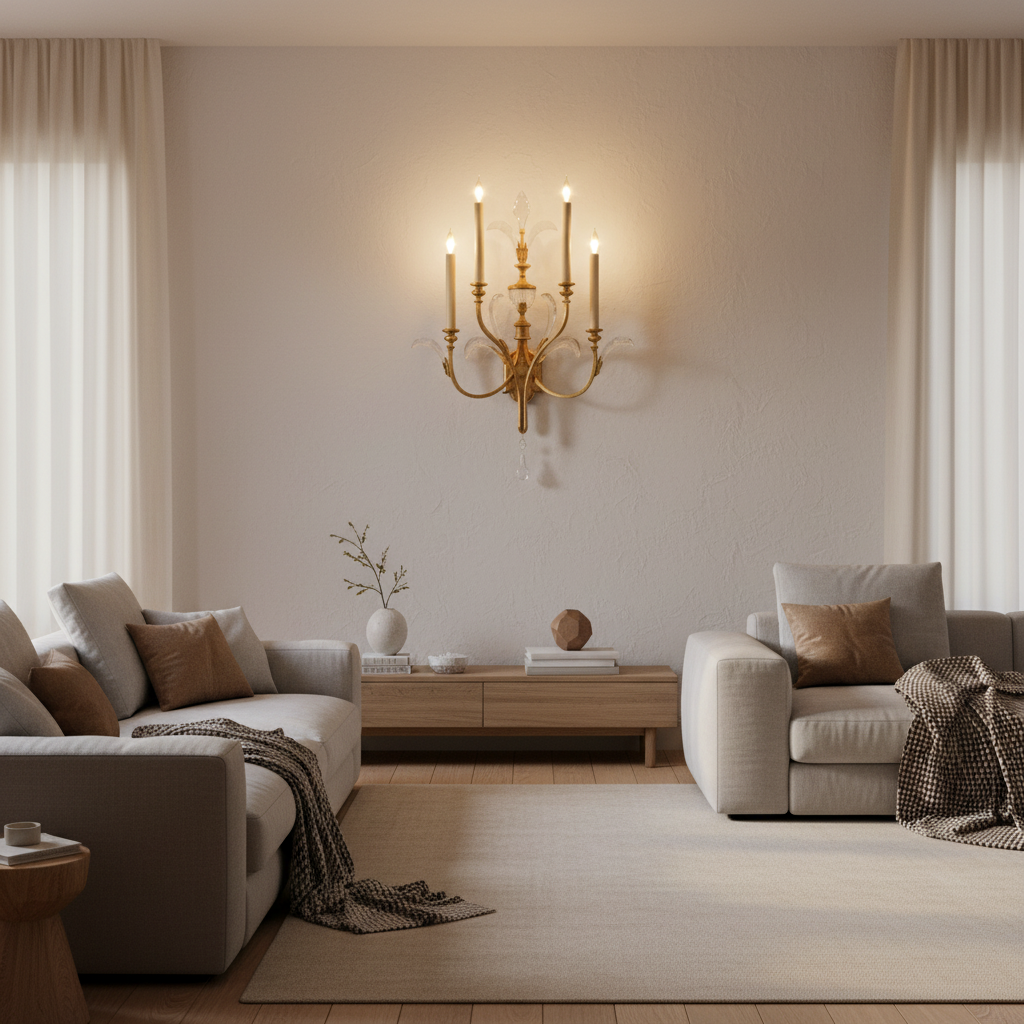 LuxuryCrystalLighting Beveled Arcs 36″ Sconce