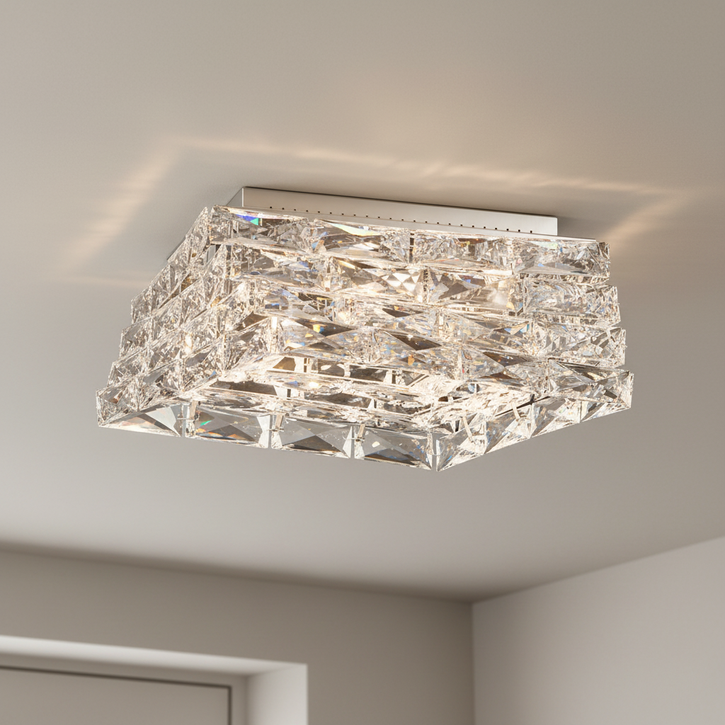 LuxuryCrystalLighting Glissando STW710 Flush Mount