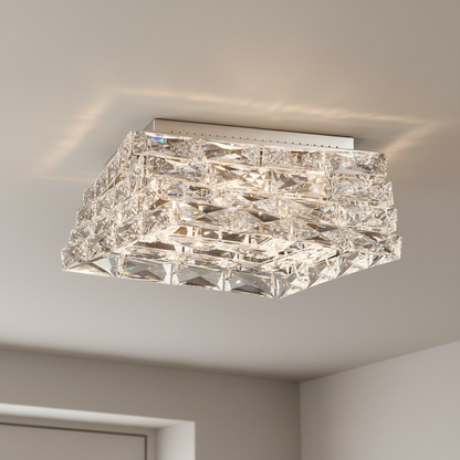 LuxuryCrystalLighting Glissando STW710 Flush Mount