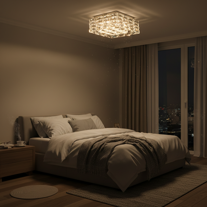 LuxuryCrystalLighting Glissando STW710 Flush Mount