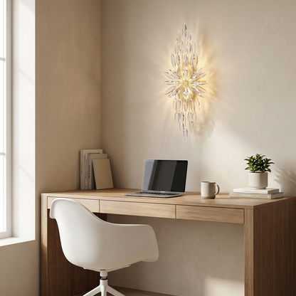 LuxuryCrystalLighting Lily Buds 33″ Sconce