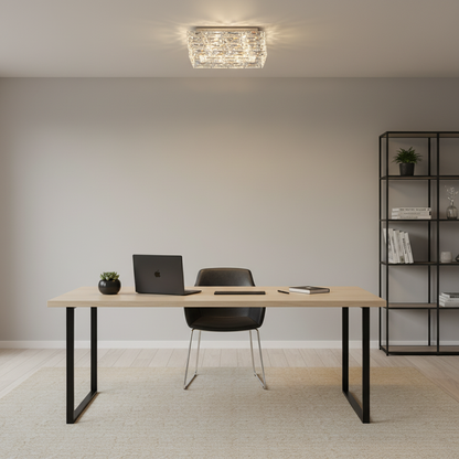 LuxuryCrystalLighting Glissando STW710 Flush Mount