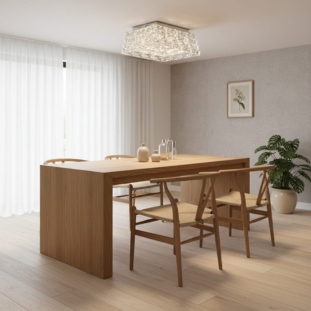 LuxuryCrystalLighting Glissando STW710 Flush Mount